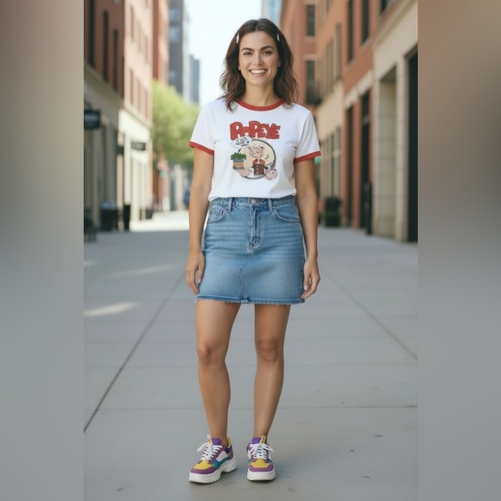 Retro Popeye T Shirt